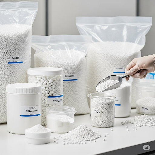 White Masterbatch – high-opacity TiO₂ formulations