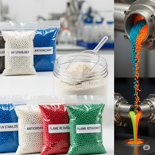 Additive Masterbatch – UV, slip, antiblock, AO, AF